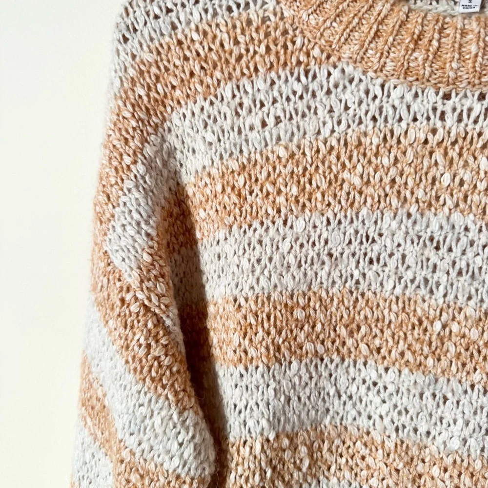 Madewell Baez Pullover Sweater in Stripe - Picture 8 of 13
